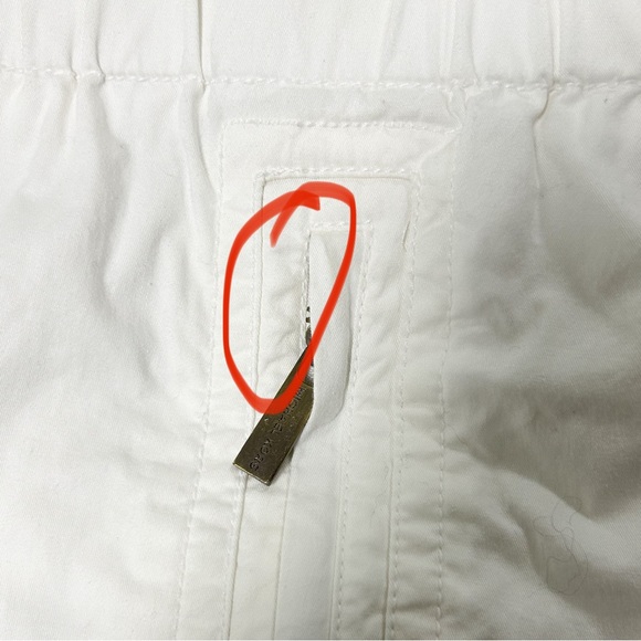 Michael Kors MK White Gold Tone Studded Zip Up Elastic Waistband Jacket Medium - Picture 12 of 12